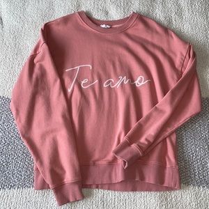 Active sweater Te Amo